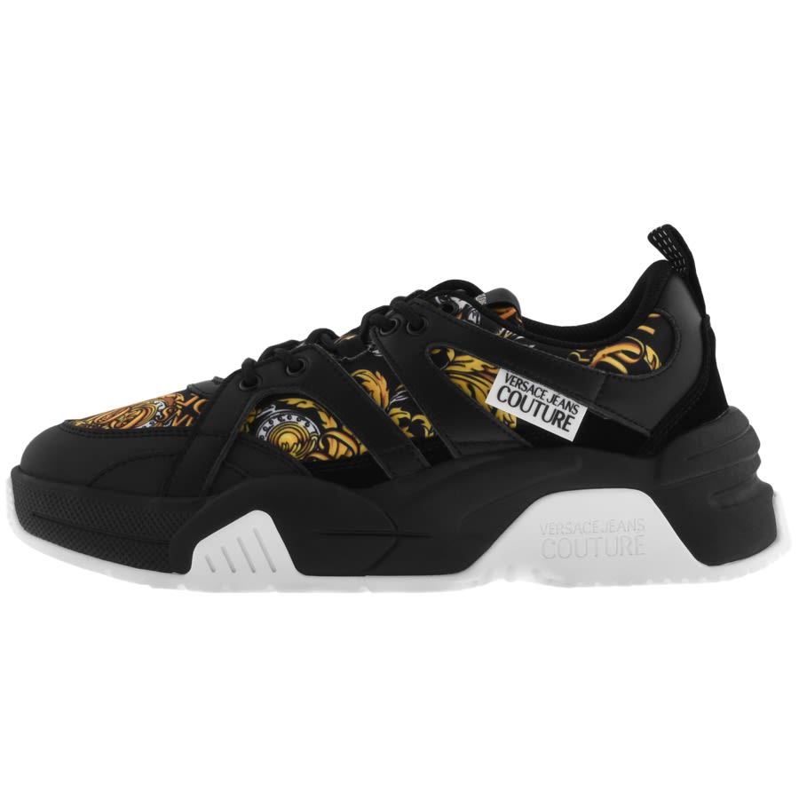 Alternative Image for ProductVersace Jeans Couture Logo Trainers Black1
